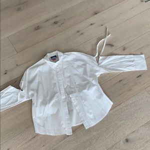 Geometric button up shirt